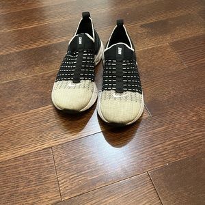 Nike Black and White React Sneaker